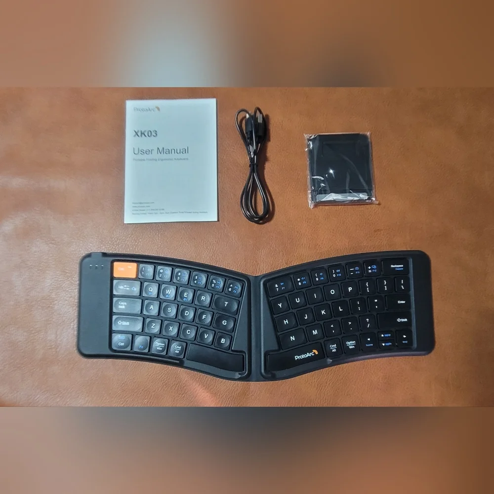 Protoarc folding keyboard